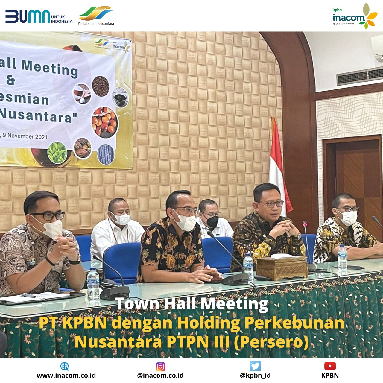 Town Hall Meeting of PTPN Holding and PT KPBN